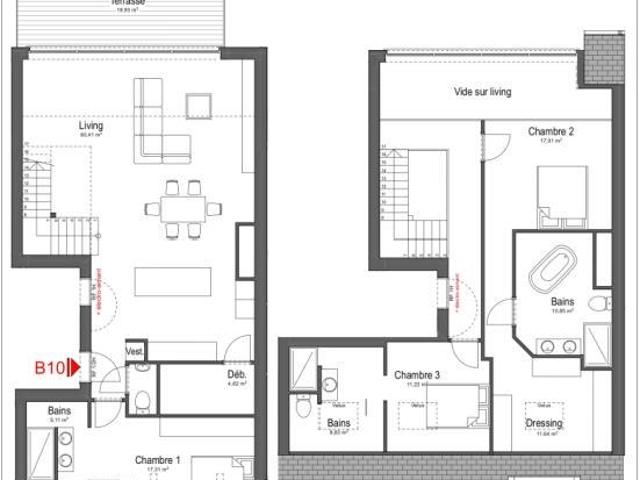 Penthouse vente à Jalhay, Wallonie