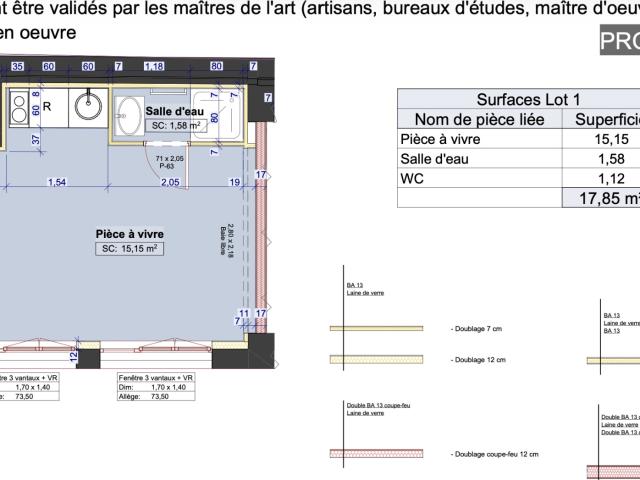 Appartement vente à Lyon, Métropole de Lyon