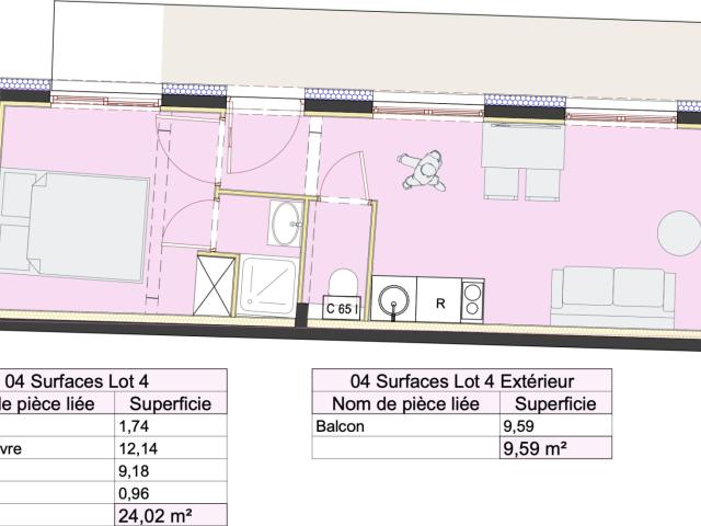 Appartement vente à Lyon, Métropole de Lyon