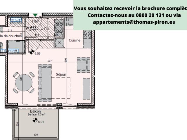 Studio vente à Hannut
