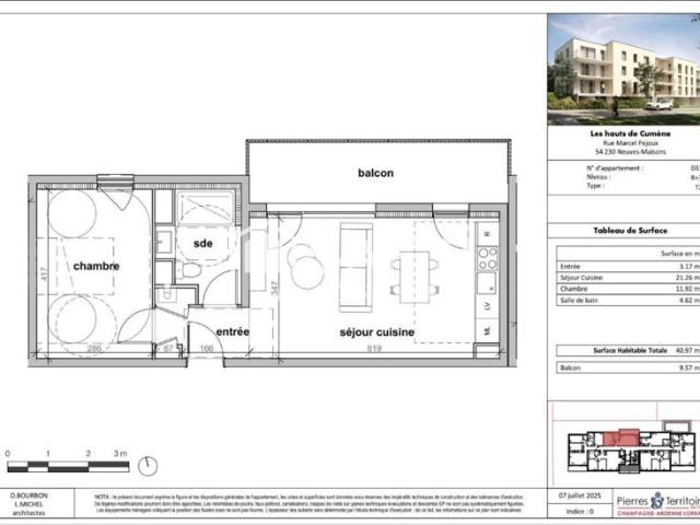 Appartement vente à Nancy, Chavigny