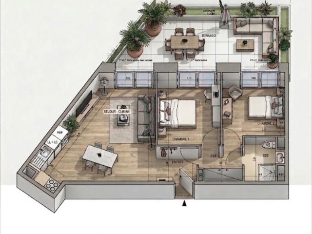 Appartement vente à Bobigny, Vaux-montreuil