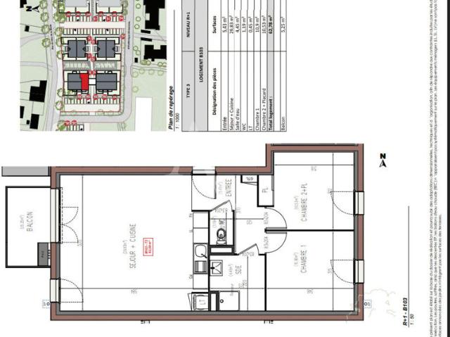 Appartement vente à Angers, Pellouailles-les-vignes