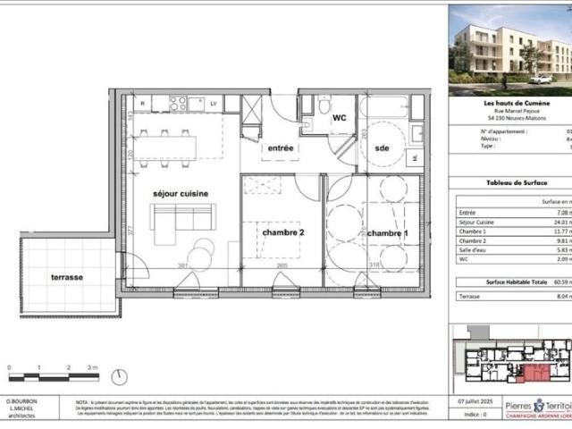 Appartement vente à Nancy, Chavigny