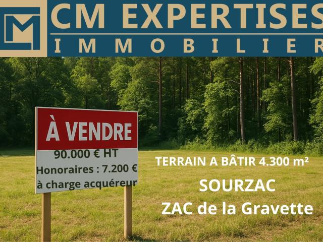 Terrain vente à Périgueux, Sourzac