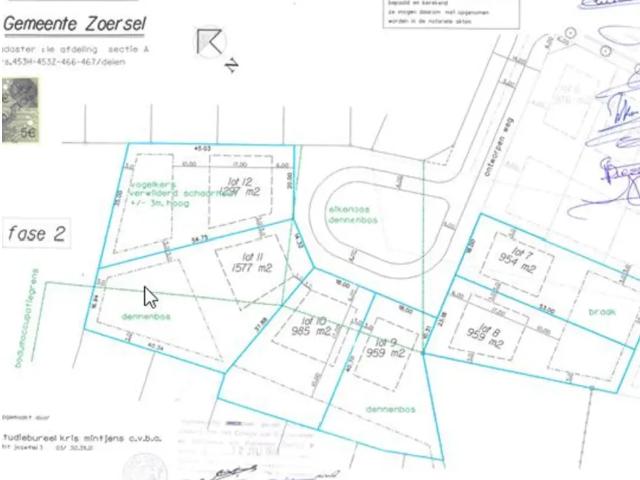 Terrain vente à Zoersel, Antwerpen