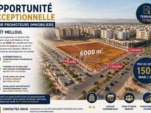 Propriété vente à Agadir, Oued ed Dahab-Lagouira