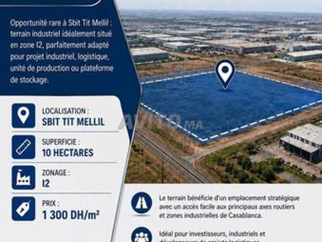Propriété vente à Tit Mellil, Gharb-Chrarda-Beni Hssen