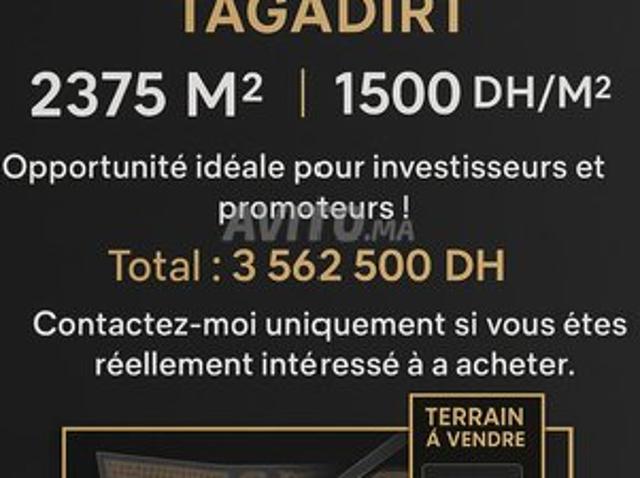 Propriété vente à Agadir, Oued ed Dahab-Lagouira
