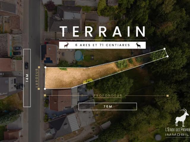Terrain vente à Charleroi, Wallonie