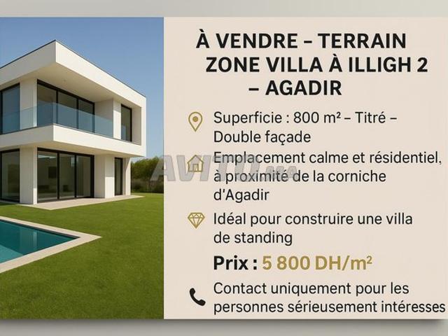 Propriété vente à Agadir, Oued ed Dahab-Lagouira