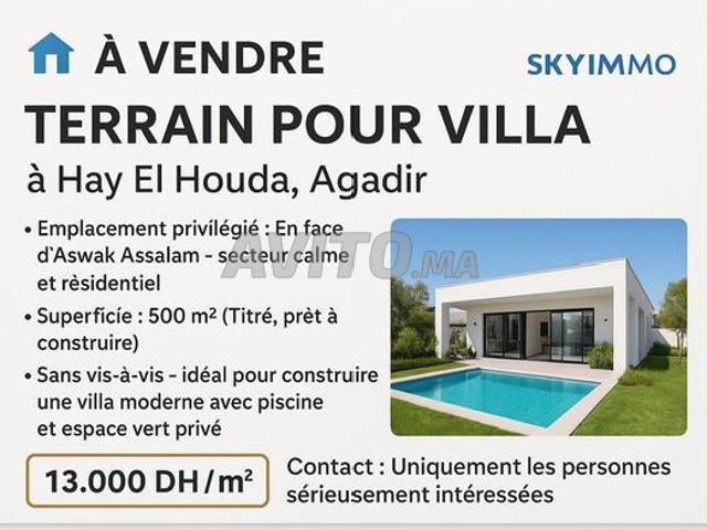 Propriété vente à El Houda, Agadir