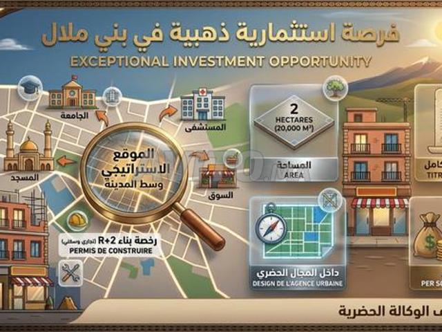 Propriété vente à Mellal