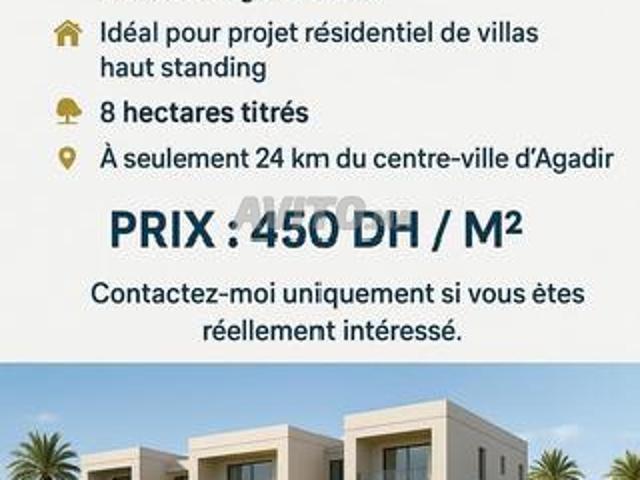 Propriété vente à Agadir, Oued ed Dahab-Lagouira