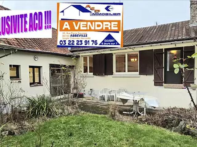 Maison vente à Abbeville