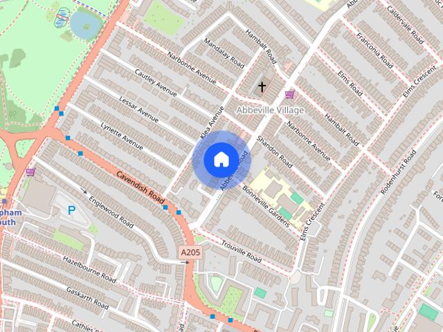 Apartment for rent in Abbeville Village, Greater London