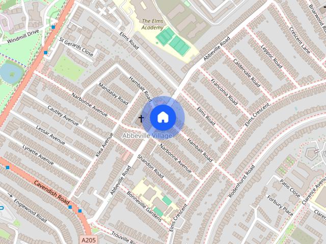 Apartment for rent in Abbeville Village, Greater London