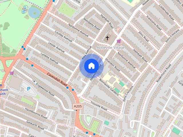 Apartment for rent in Abbeville Village, Greater London
