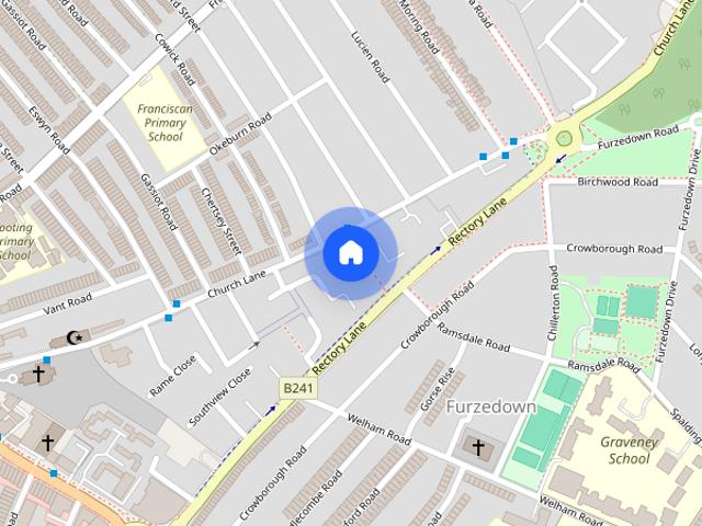Apartment for rent in Tooting, Furzedown