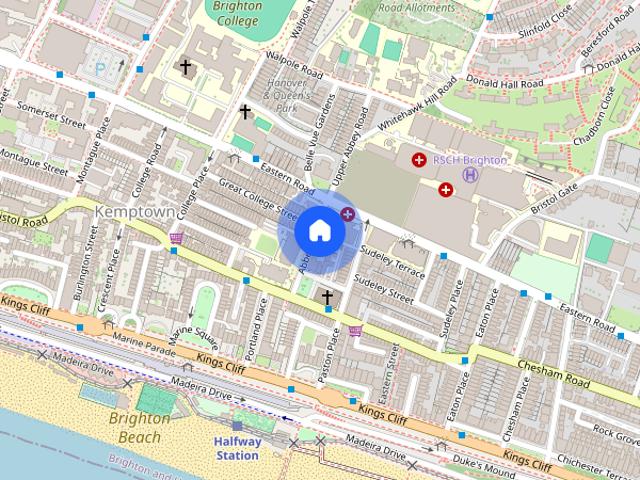 Apartment for rent in Kemptown, Brighton
