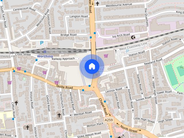 Apartment for rent in West Worthing, Worthing