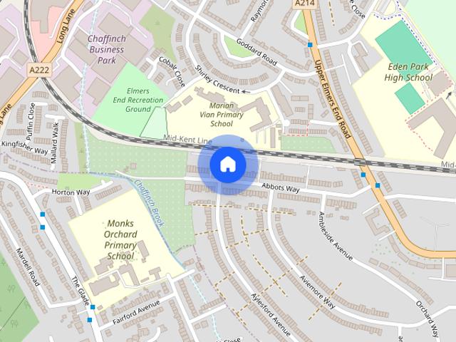 House for rent in Beckenham, Upper Elmers End