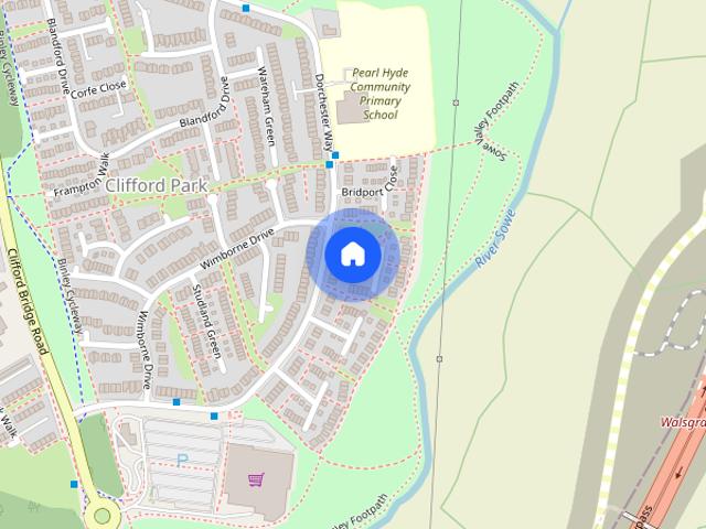 House for rent in Clifford Park, West Midlands
