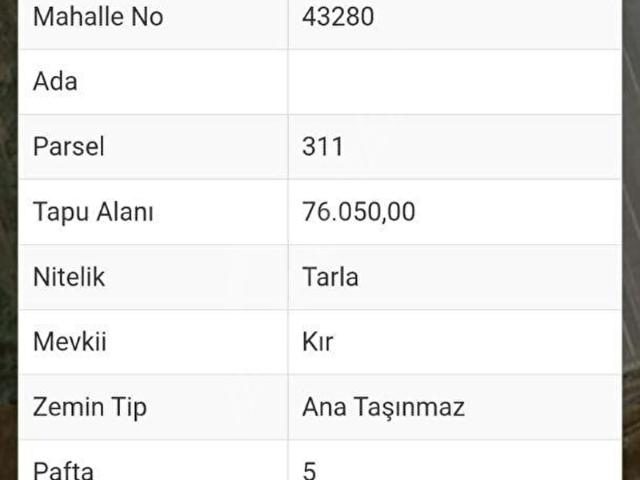 Serik, Antalya içerisinde satılık Arsa