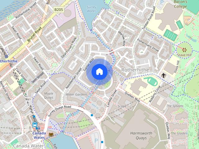 Apartment for rent in Rotherhithe, Greater London