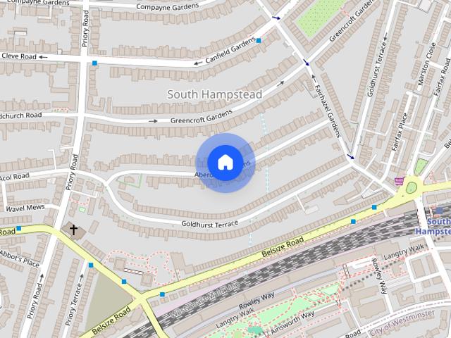 Apartment for rent in South Hampstead, Greater London