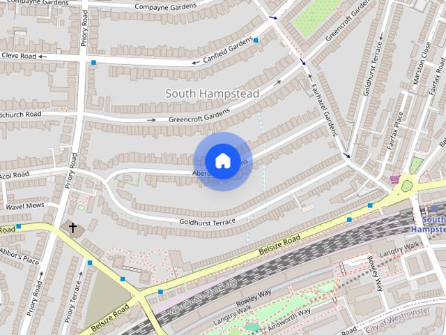Apartment for rent in South Hampstead, Greater London