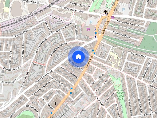 Apartment for rent in Round Hill, Brighton & Hove