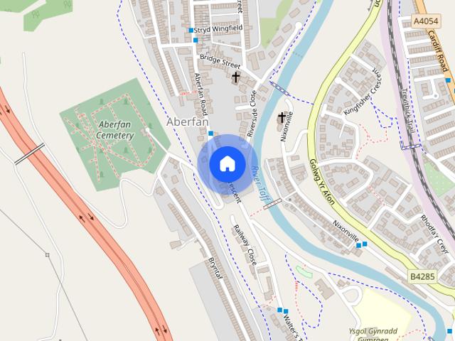 House for rent in Aberfan, Wales