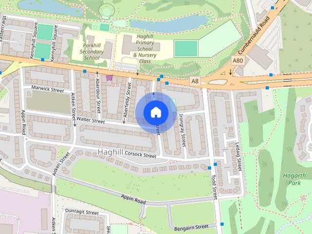 Apartment for rent in Haghill, Scotland