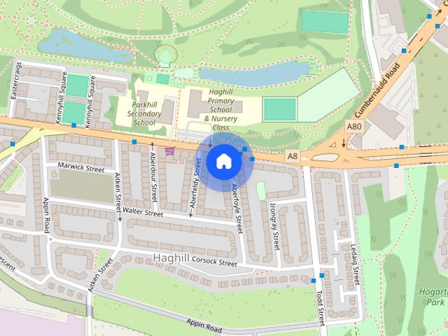 Apartment for rent in Haghill, Scotland