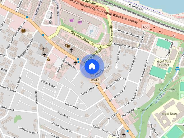 Apartment for rent in Colwyn Bay, Wales