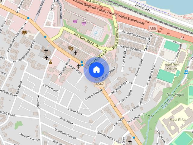 Apartment for rent in Colwyn Bay, Wales