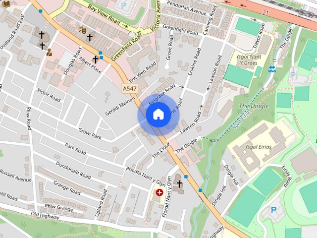 Apartment for rent in Colwyn Bay, Wales