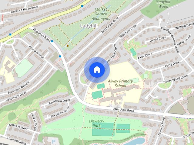 House for rent in Ladyhill, Wales