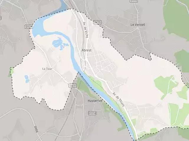 Terrain vente à Vichy, Abrest