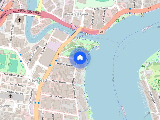 Apartment for rent in Newstead, Greater Brisbane
