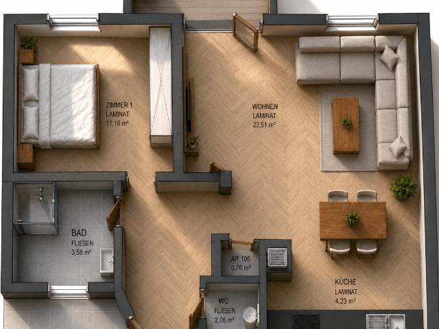 Apartment kaufen in Wetzelsdorf, Gersdorf-Feistritz