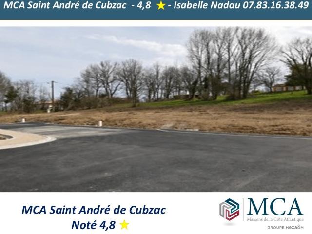 Terrain vente à Libourne, Abzac