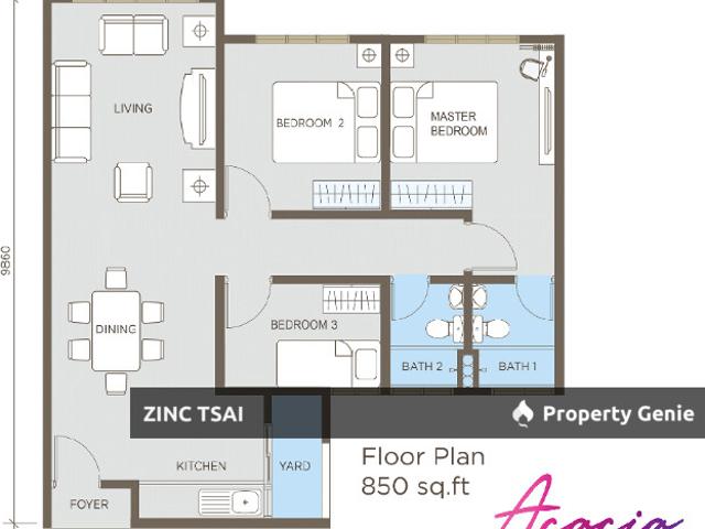 Serviced Residence for rent in Tanjong Sepat, Selangor