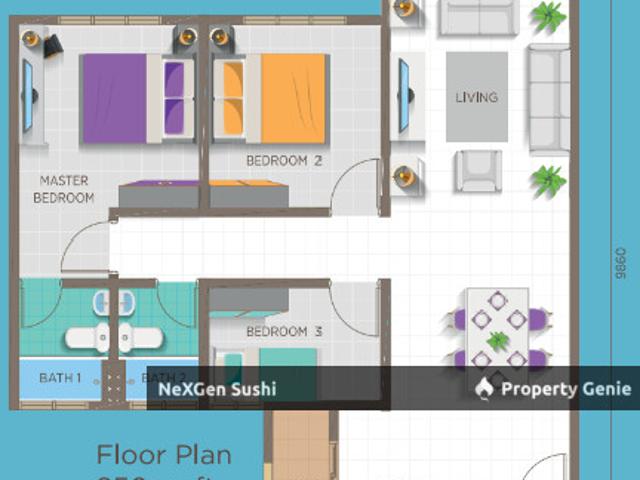 Serviced Residence for rent in Tanjong Sepat, Selangor