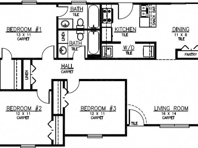 Apartment for rent in Gretna