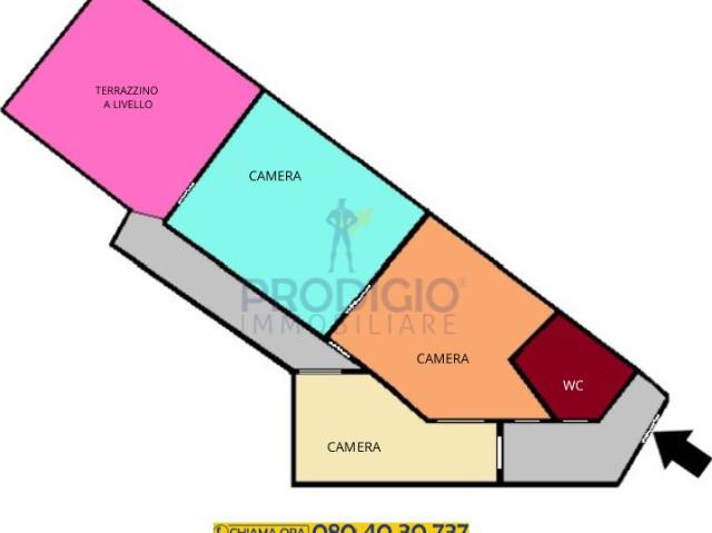 Appartamento in affitto a Contrada, Campania