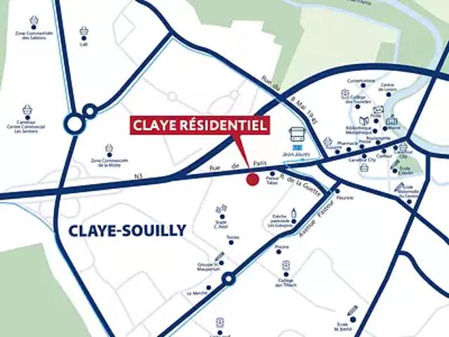 Appartement vente à Meaux, Claye-souilly