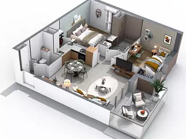 Appartement vente à Grenoble, Domène