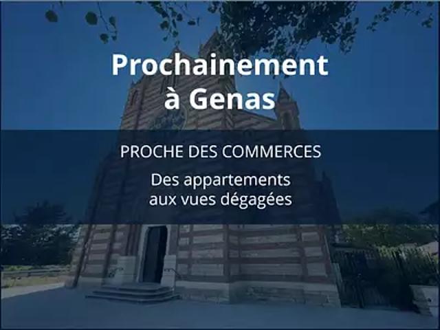Appartement vente à Les Domaniales, Genas